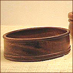 carving table service bowl